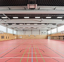 Forbo Marmoleum Sport 83287 red фото 3 | FLOORDEALER